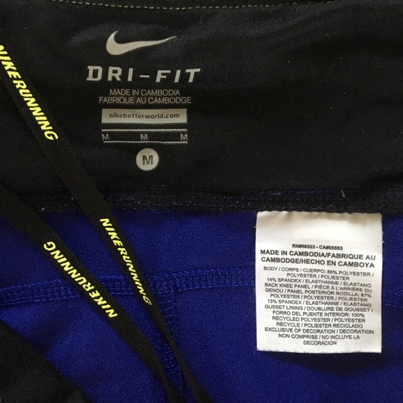 SOLD! Nike Cropped 3/4 Running Leggings - Picture 4 of 4